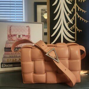 Bottega Veneta Pink Padded Cassette Bag